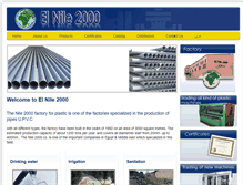 Tablet Screenshot of elnile2000.com